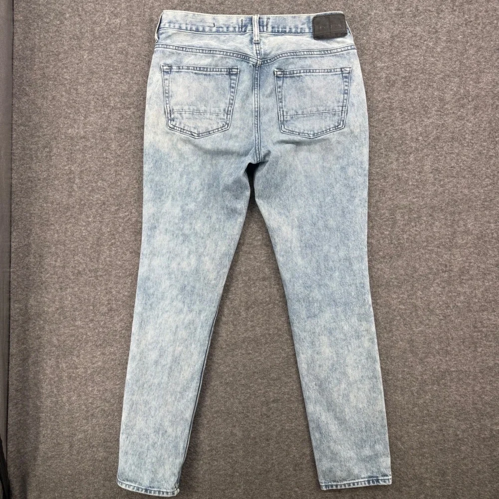 PacSun Mens Skinny Jeans Light Acid Wash Comfort Stretch 31 Slim Fit Denim y2k